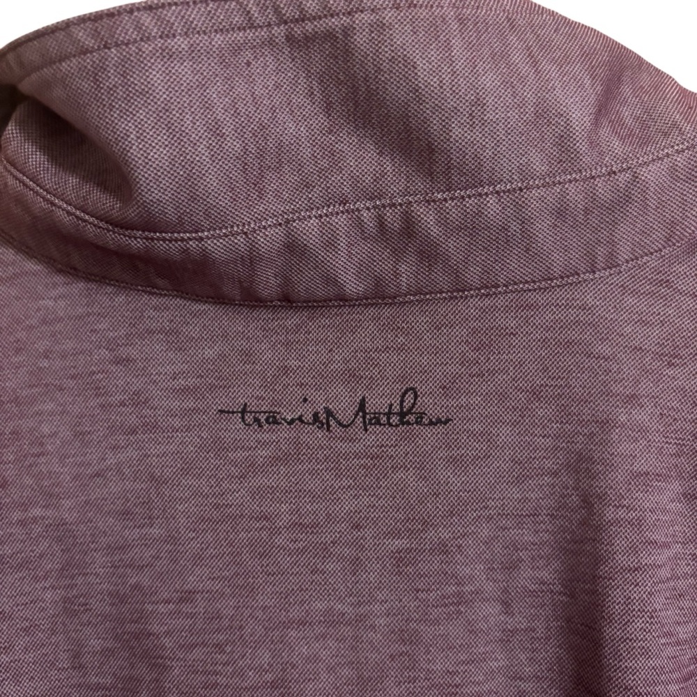 Travis Mathew Purple Polo Shirt Men’s‎ XL - Picture 5 of 8